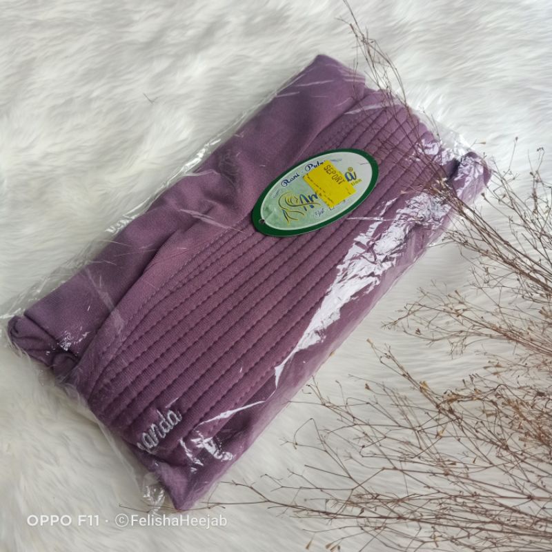 Jilbab Sport Amanda / Bergo Olahraga / Bergo Sport-Ungu