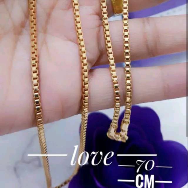 Xuping Rantai kalung itali panjang