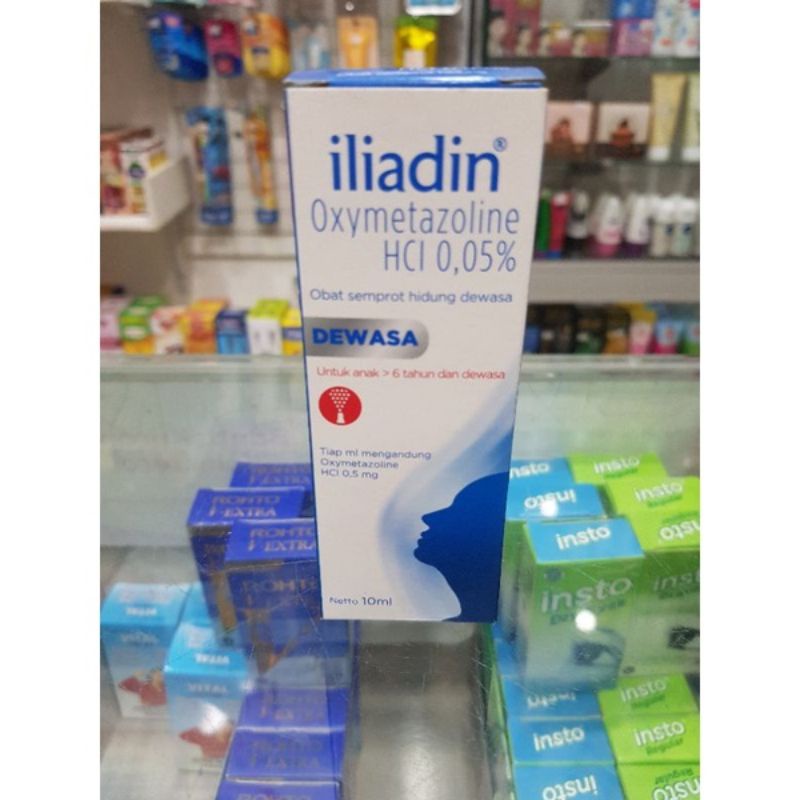 Iliadin Dewasa / Obat Semprot Hidung 10ml