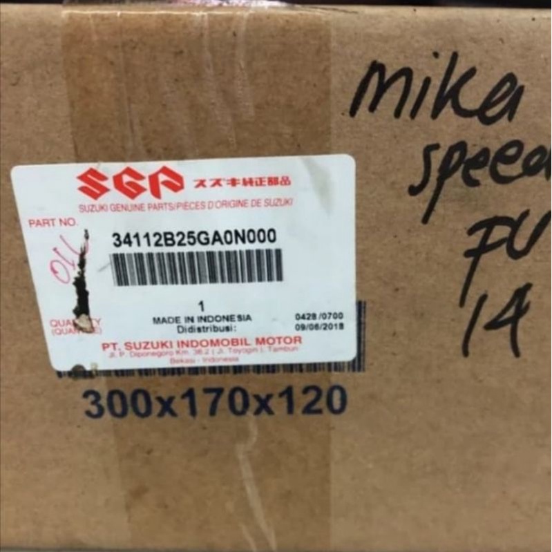 Mika speedometer Satria fu 2014 Orisinil sgp 34112b25ga0n000