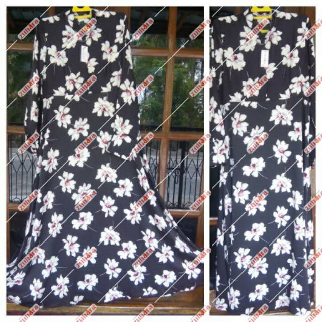 Big size Dress satin premium besar