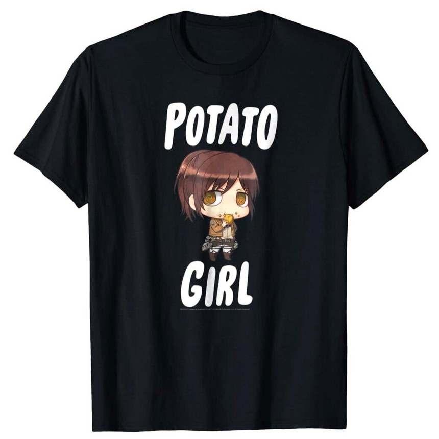 Tshirt Sasha Hot Potato Girl Anime Shingeki No Kyojin SNK AOT