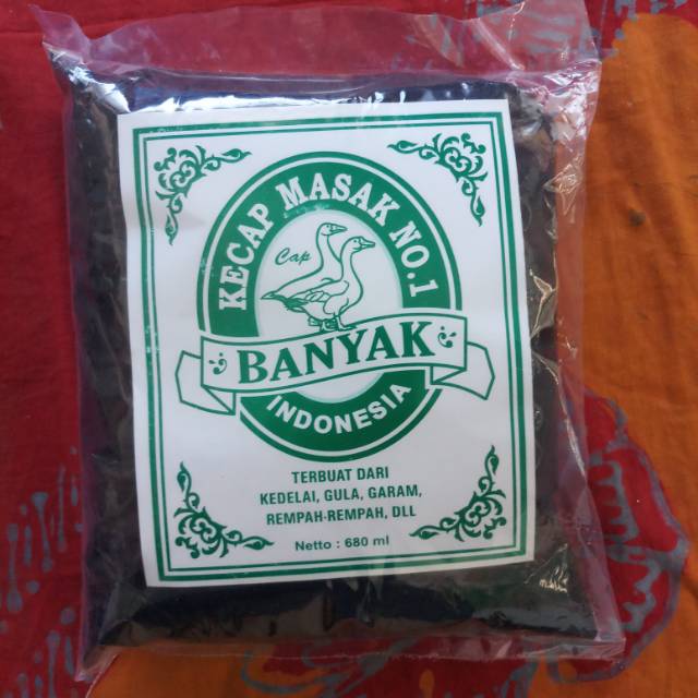 

Kecap masak cap banyak / kecap masak 1kg / kecap hitam