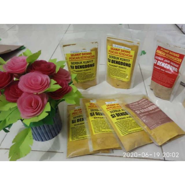 

SERBUK KUNYIT DENGDONG/MINUMAN JAMU TRADISIONAL