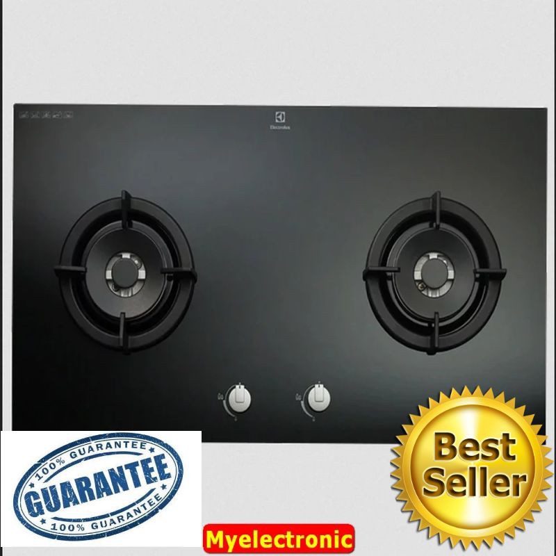 PROMO KOMPOR TANAM BUILT IN COOKER ELECTROLUX EGT7627CK 2 TUNGKU 78 CM