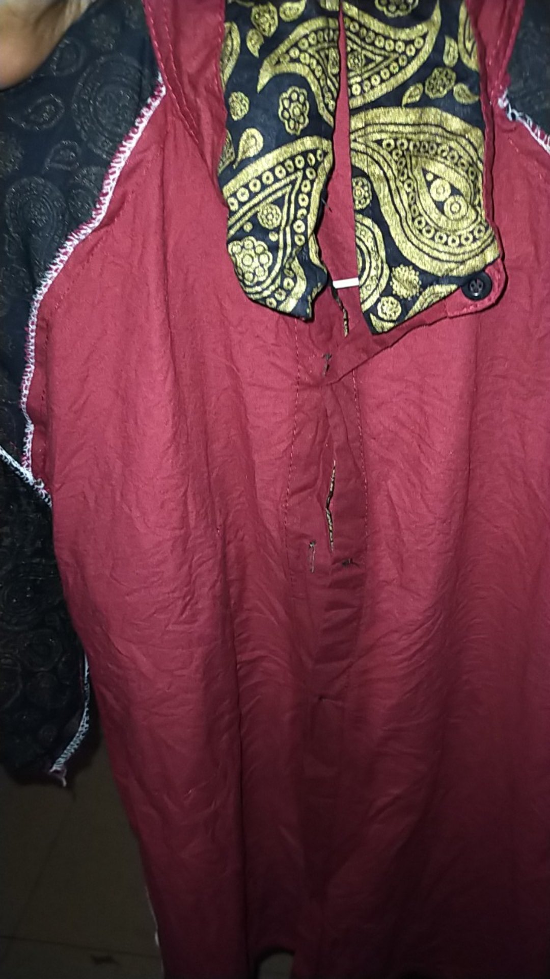 Hem Kombinasi Katun Mix Prada App Bahu.size M L Xl.batik Pekalongan