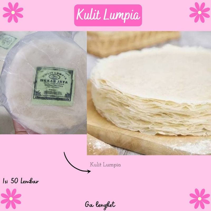 

KULIT LUMPIA TIPTOP ISI 50PCS