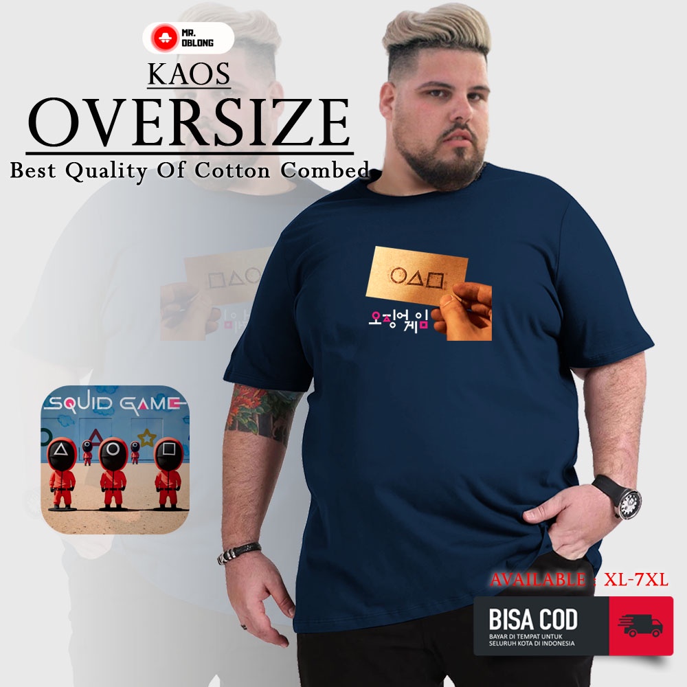 Baju Kaos Pria Cowok Laki Laki Jumbo Big Size Oversize Distro Dewasa Ori Original XXL 2 XL 5xl 7xl K
