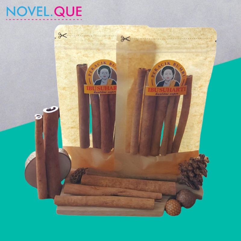 

IBU SUHARTI - Rempah Kayu Manis Stik 10cm Bumbu Cinnamon Stick Kualitas Premium