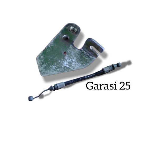 Plat dudukan kunci jok belakang mio sporty smile mio soul copotan