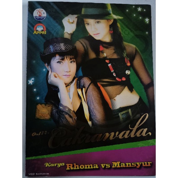 VCD original om cakrawala karya Rhoma vs Mansyur s