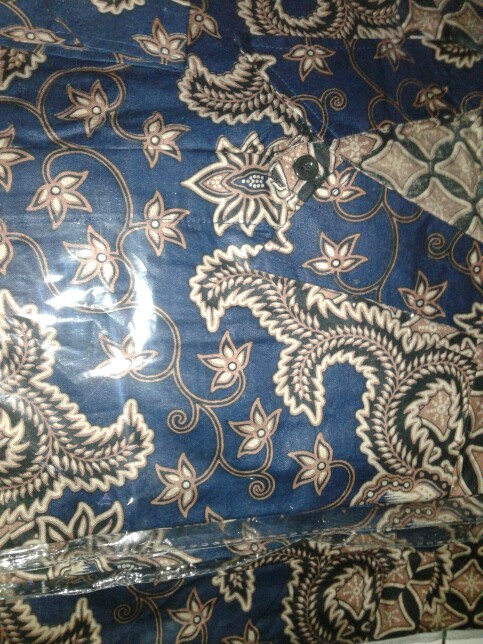 Kemeja Batik Pria Lengan Panjang Size M L Xl Xxl  Bswart Batik Hrb026