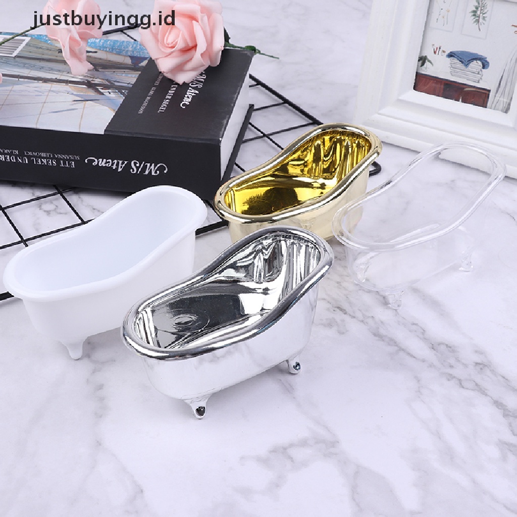 (Justbuyingg.Id) Tempat Sabun / Perhiasan Bentuk Bathtub Ukuran Mini