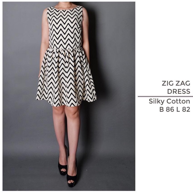 SALE Premium ZigZag Dress