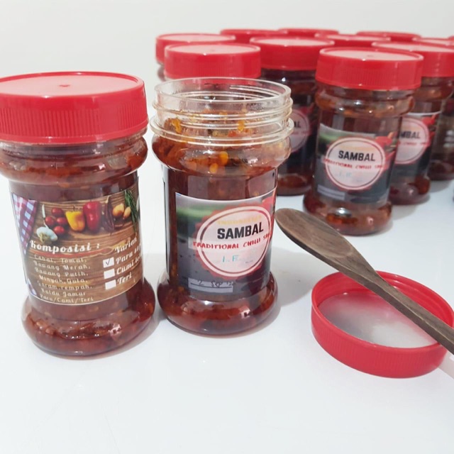 

Sambal In Freeze (Paru Sapi, Teri, Baby Cumi, Terasi)