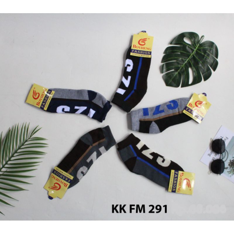 Kaos kaki Premium Laki Laki Dewasa / Kaos Kaki Termurah / Kaos Kaki Kantor /Kaos kaki Pendek [FM291]