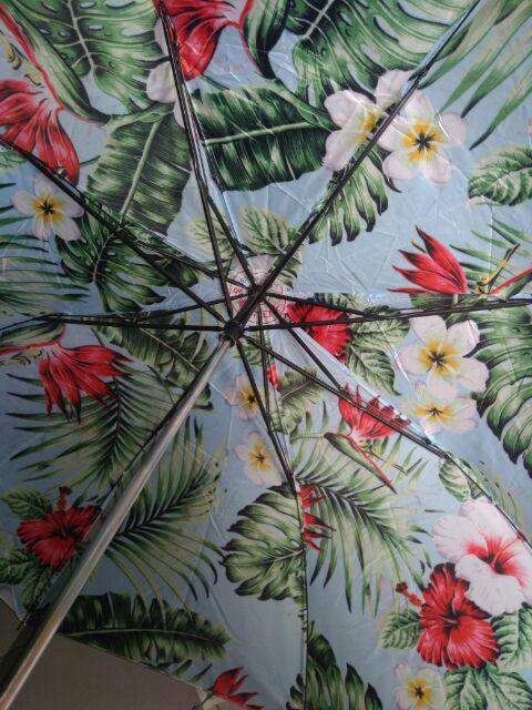 Payung Lipat 2 Satin Motif Bunga Cute (free Bubble Wrap)