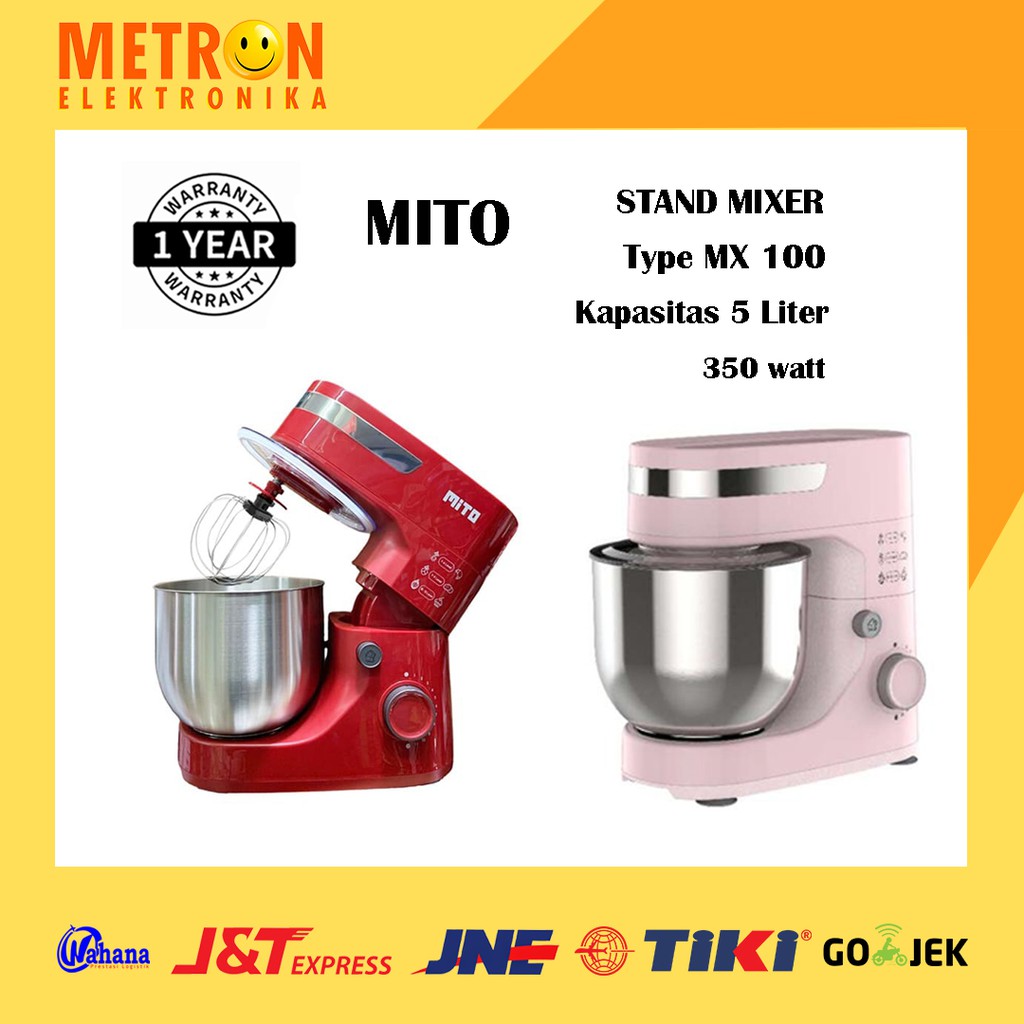 MITO MX 100 / STAND MIXER 5 LITER 350 WATT / MX100