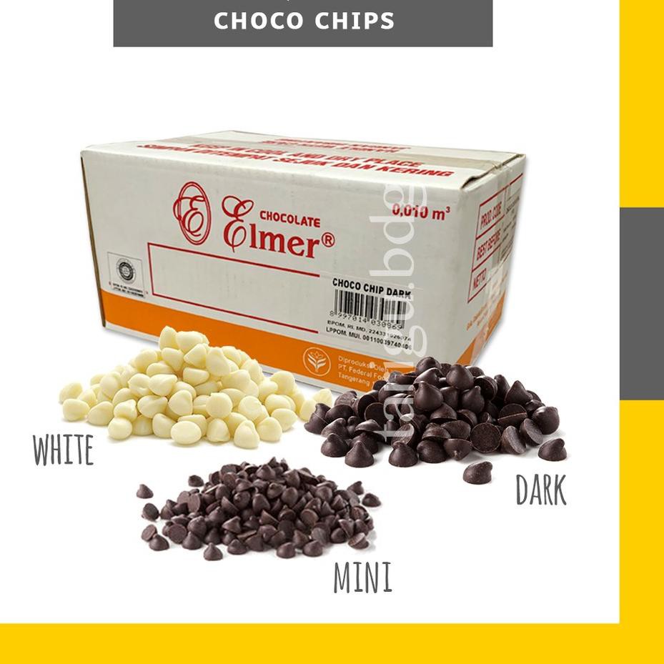 

【JOB】 CHOCOCHIPS DARK ELMER 150GR - COKLAT CHIP - CONE CHOCO CHIPS CHOCOLATE CHIP - COKLAT KERUCUT M