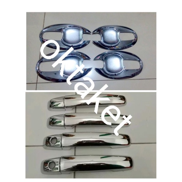 paket outer handle ertiga lama 2012 2015 2017 hitam chrome