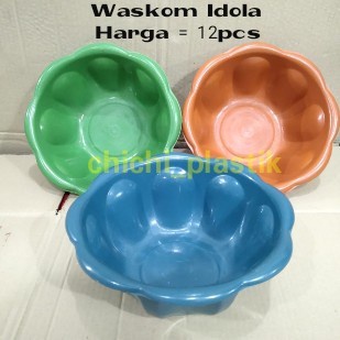 Isi 12 PCS!! Waskom Idola /Waskom Plastik/Waskom berkatan /Baskom Hajatan/Baskom