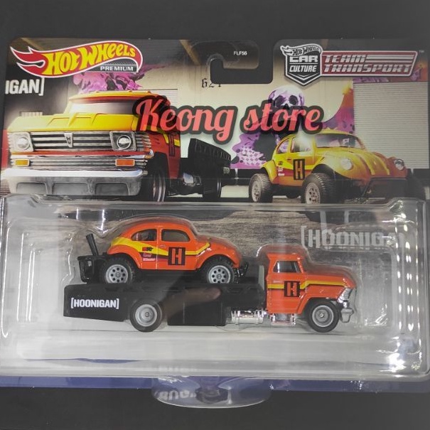 hotwheels team transport Volkswagen baja bug horizon hauler