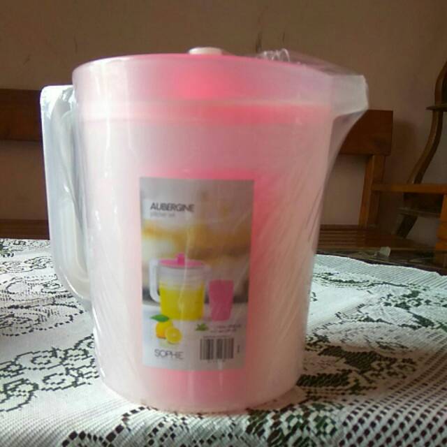 Aubergine pitcer set Sophie Paris