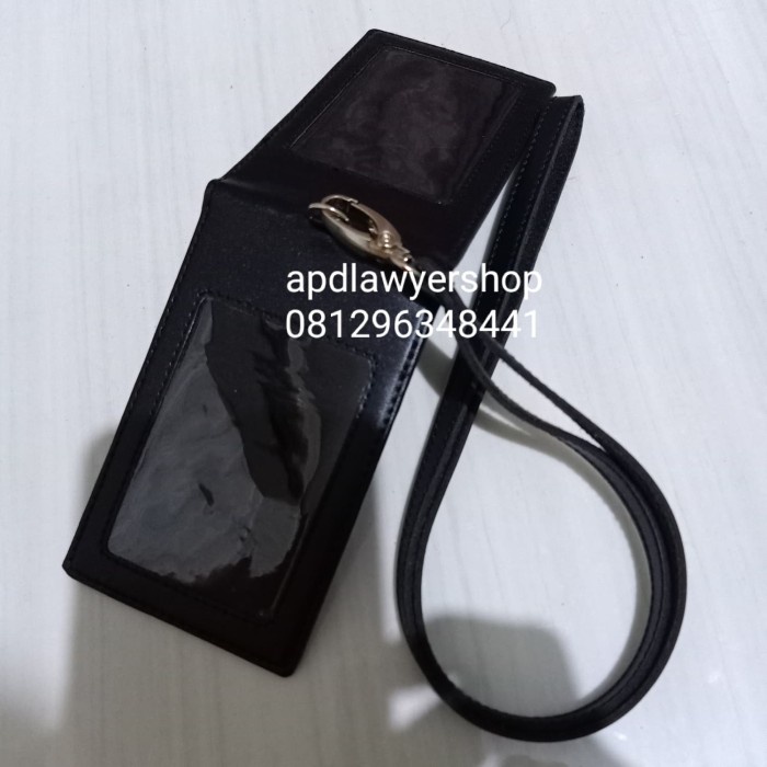 

Menakjubkan Name Tag Id Card Tali Kulit Warna Hitam 2 Muka Magnet Kwalitas Bagus Hot Sale
