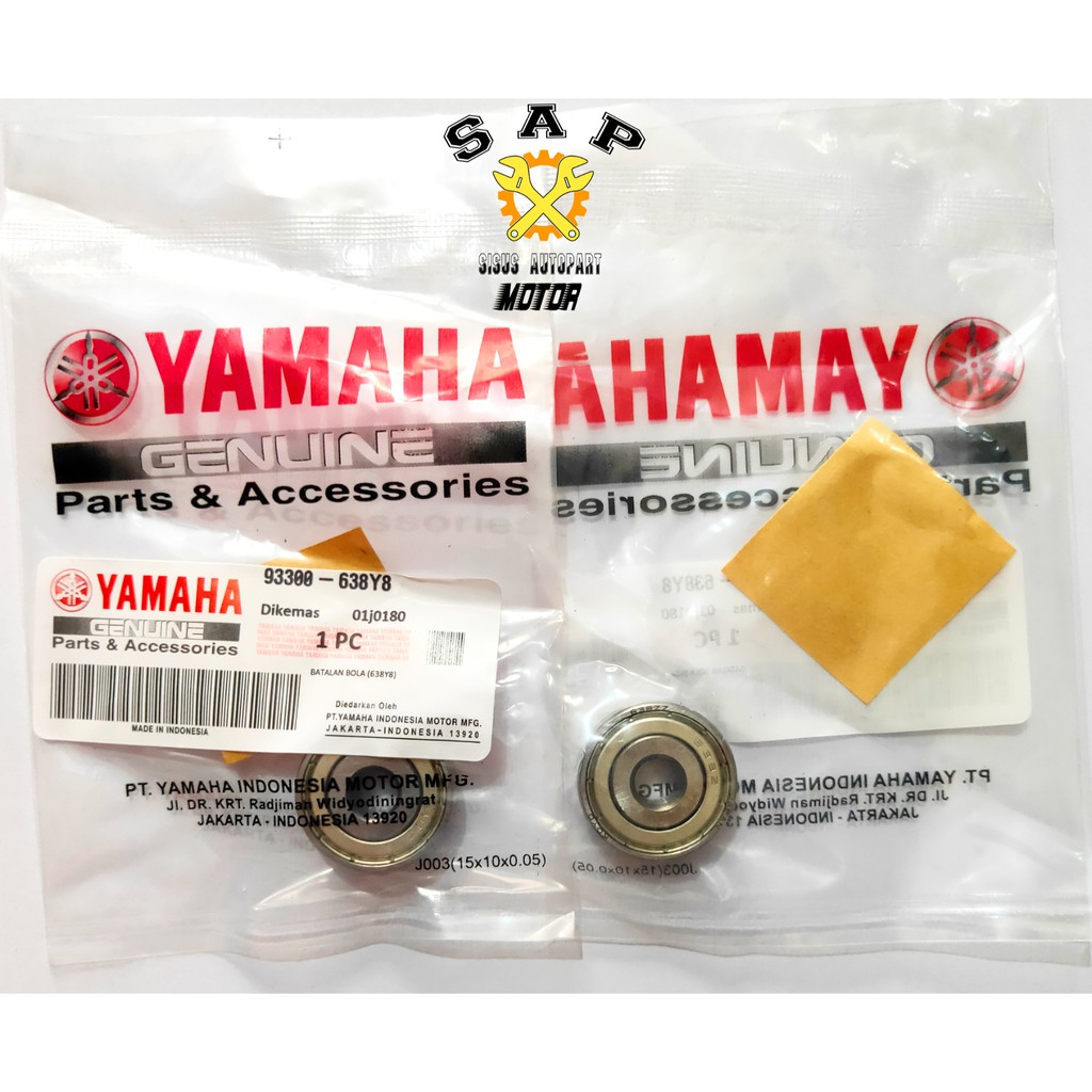 BEARING BAK CVT MIO NOUVO / BEARING CVT MIO / LAHAR CVT MIO / BEARING YAMAHA 93300-638Y8