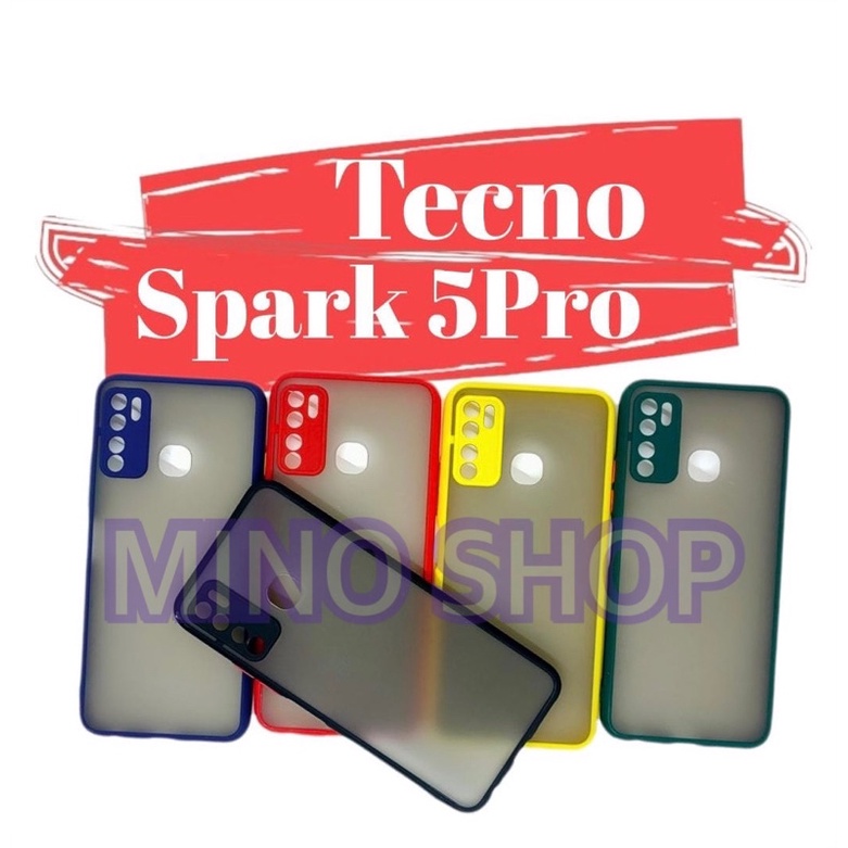 SOFTCASE TECNO SPARK 5 PRO - HARDCASE DOVE MYCHOICE + PC - AERO CASE