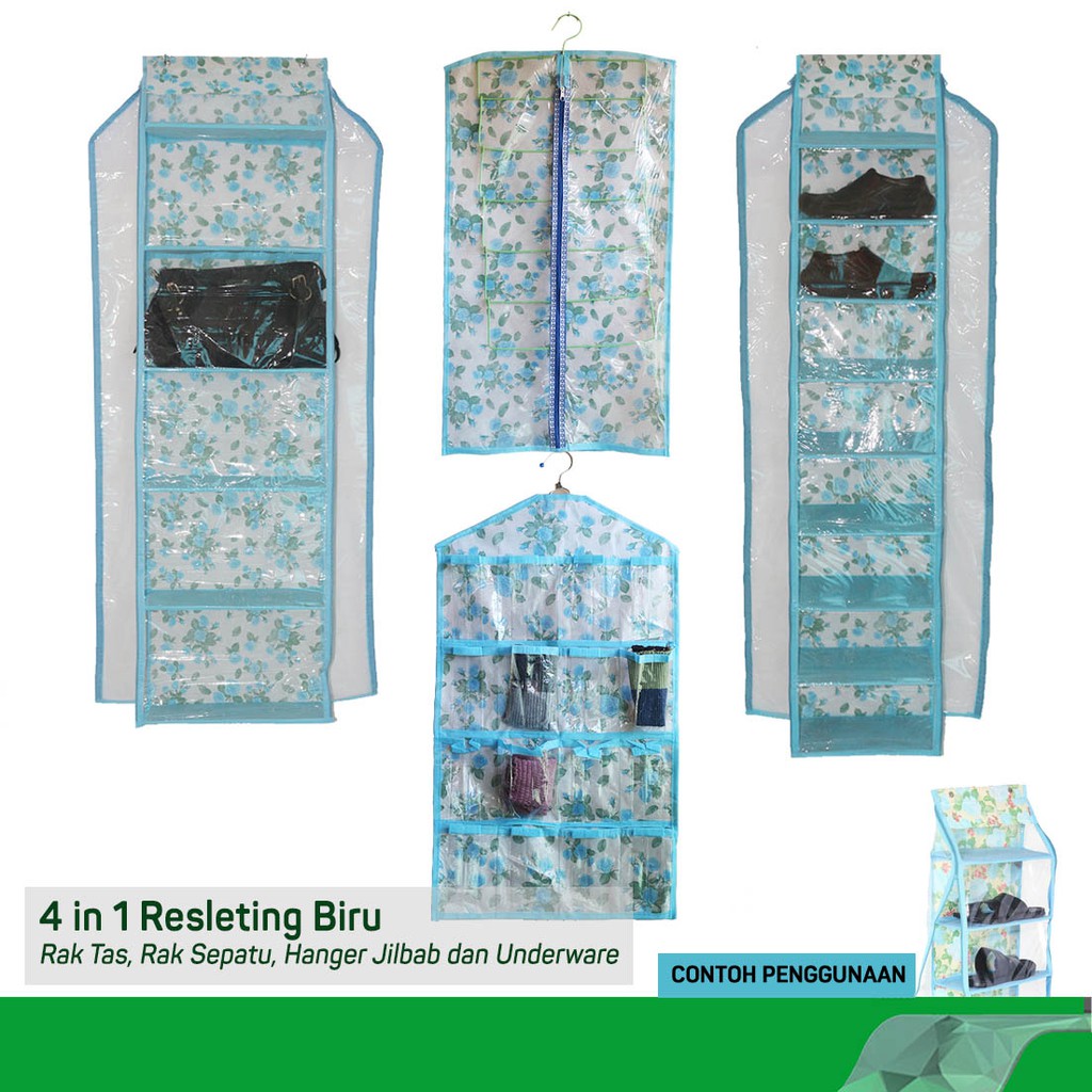 PROMO MURAH 4IN1 MOTIF FREEONGKIR JNT JNE RAK GANTUNG HBO HSO HJO UNDERWARE RESLETING