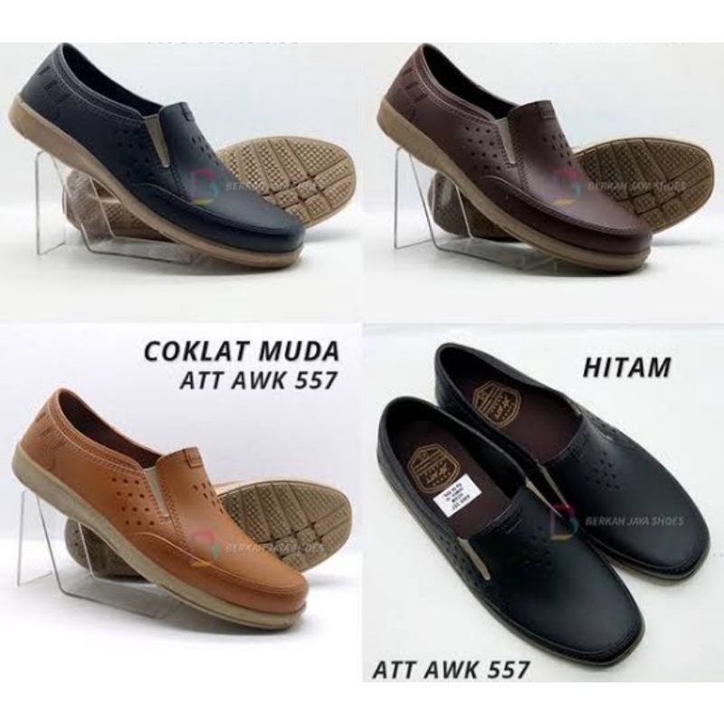 SEPATU FANTOFEL KARET PRIA TERLARIS / SEPATU ATT AWK 578/ SEPATU CASUAL KARET PRIA