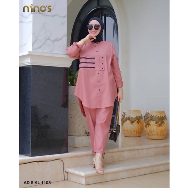 SETCEL TUNIK 2 IN 1/ FASHION WANITA