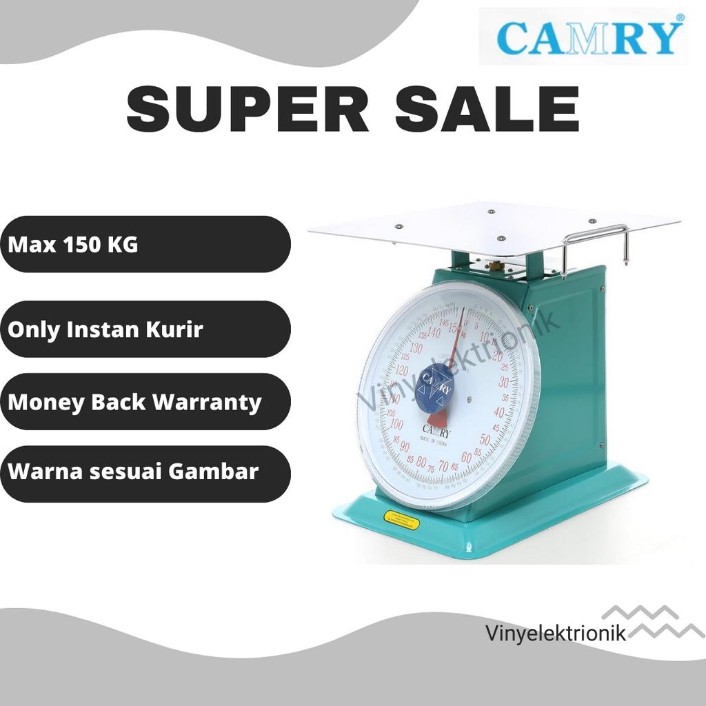 Camry Timbangan Duduk 150kg / Timbangan Jarum Camry 150 kg Original