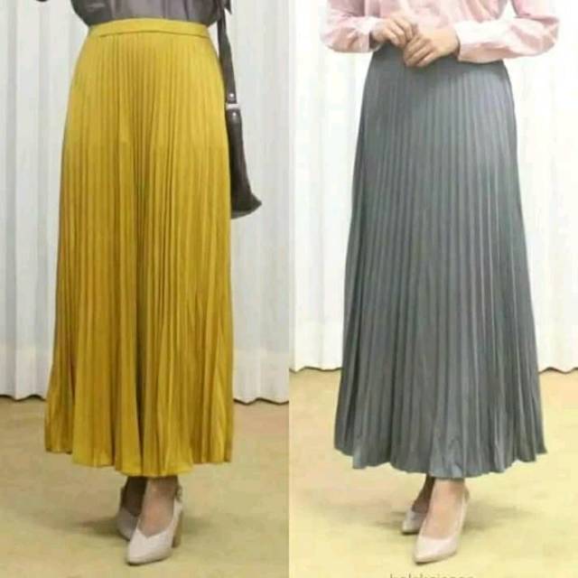 Rok plisket jumbo / plisket mayung / plisket xxl