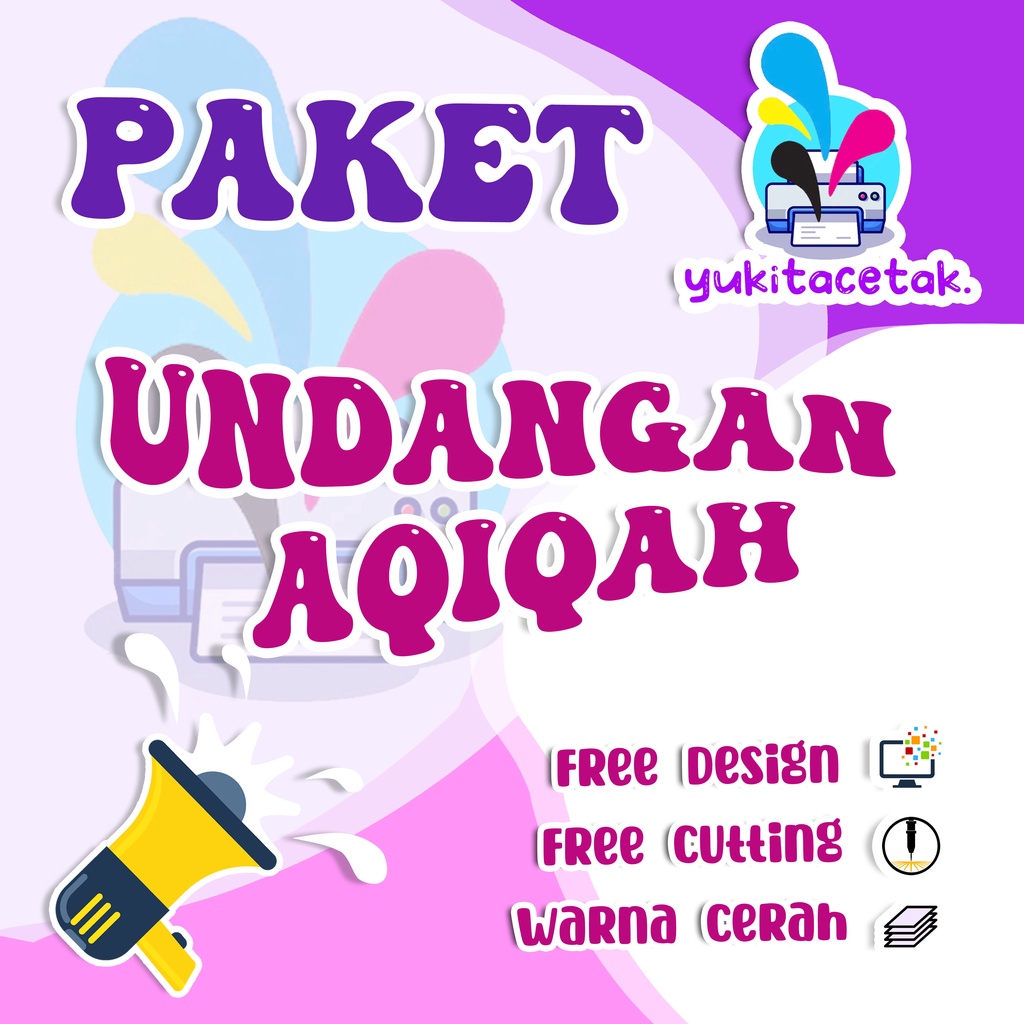 

Undangan Aqiqah TERMURAH