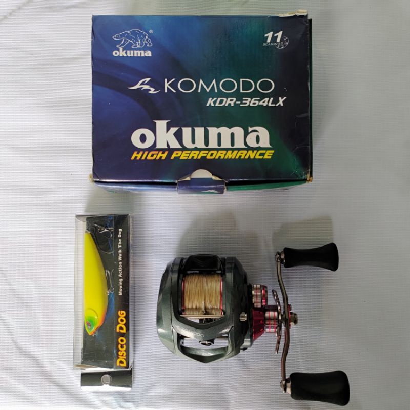 Okuma Komodo KDR-364Lx (Bekas Pemakaian Pribadi)