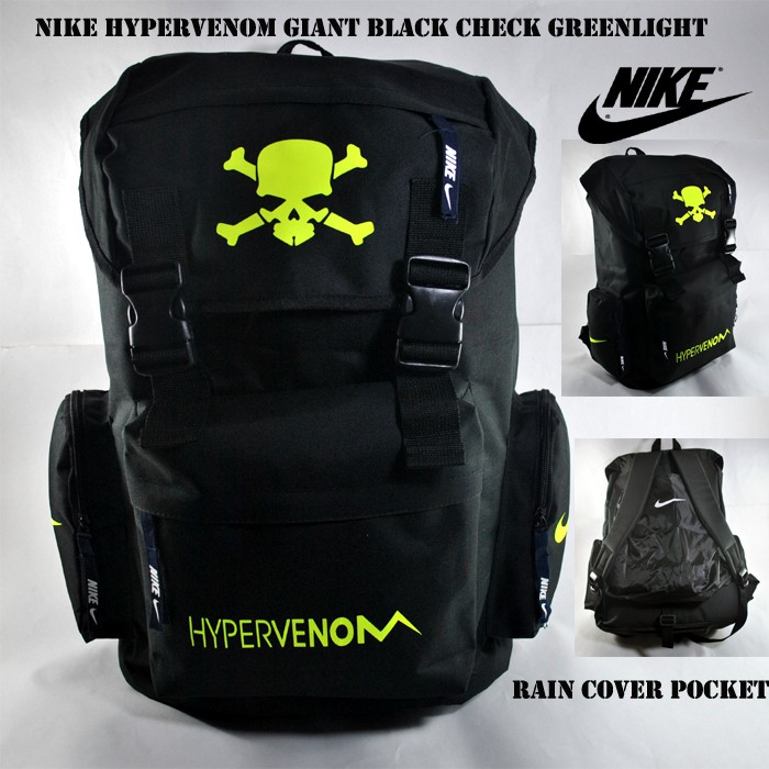 TAS RANSEL NIKE HYPERVENOM GIANT HITAM STABILO