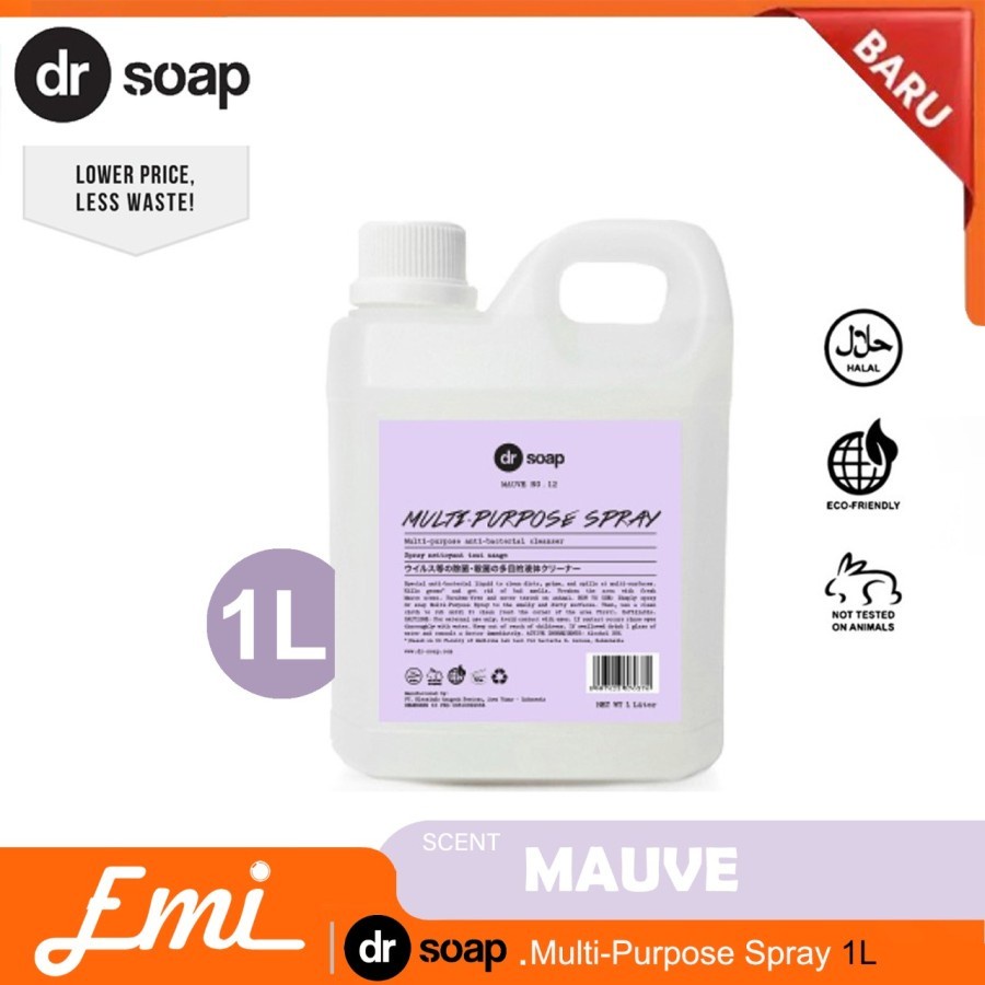 dr soap Multi Purpose Spray 1L Pembersih Multifungsi 1Liter