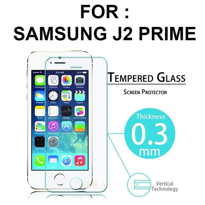 TEMPERED GLASS Samsung J2 Prime / anti gores Samsung J2 Prime / screen guard / pelindung layar hp