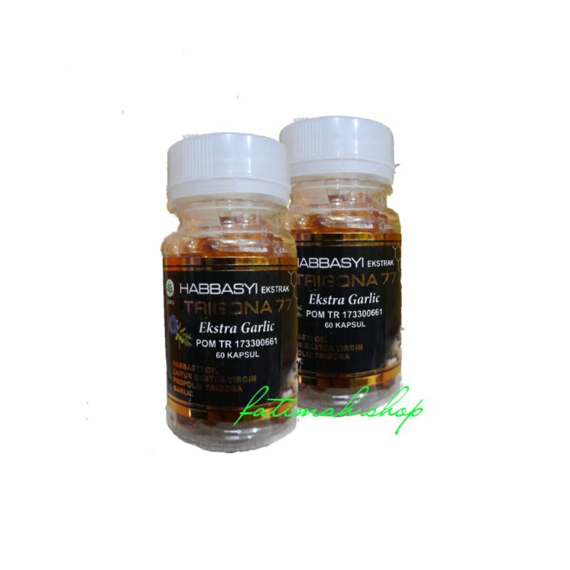 

Habasyi Trigona 77 Extrak Garlic isi 100kpsl Herbal kolestrol