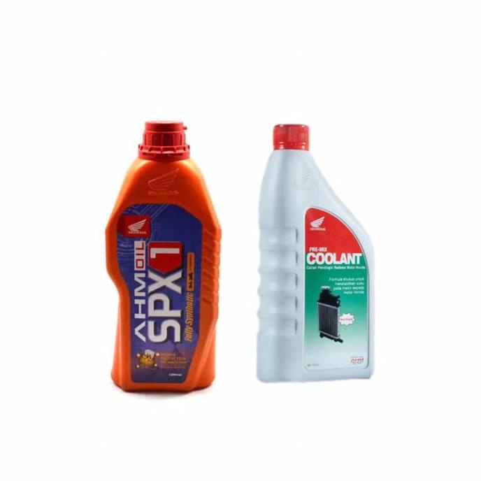 Promo Oli Spx1 1.2L Rep, Coolant Cairan Radiator & Voucher JS 25% hondami77 Murah
