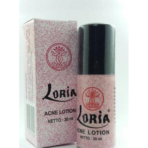 Loria Acne Lotion 30ml original/obat jerawat asli 100% Kode 1325