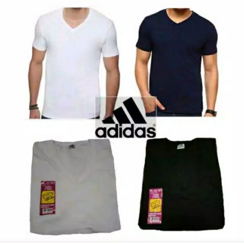 KAOS POLOS V-NECK PRIA BAHAN COMBED T-SHIRT V-NECK PRIA LENGAN PENDEK KAOS OBLONG V-NECK PRIA UNTUK SANTAI KAOS DALAMAN V-NECK PRIA