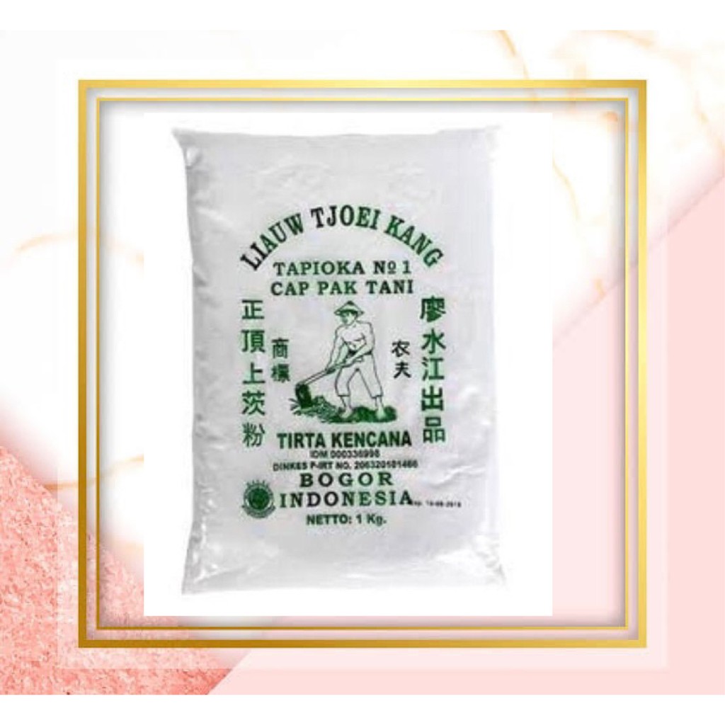 

Sagu Tani Cap Liauw Tjoei Kang 1kg