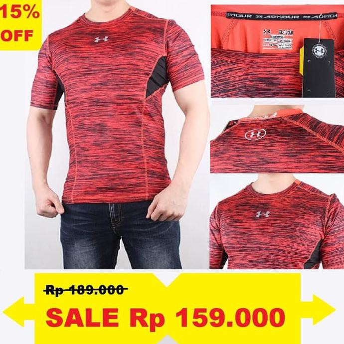 Barang Berkualitas KAOS UNDER ARMOUR COOLSWITCH POLYESTER COMPRESSION PREMIUM IMPOR 2 ON SALE