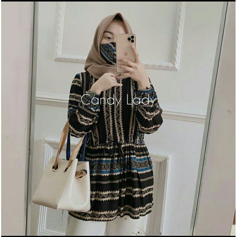 BLOUSE GEARA SERUT REMPEL RAYON VISCOSE