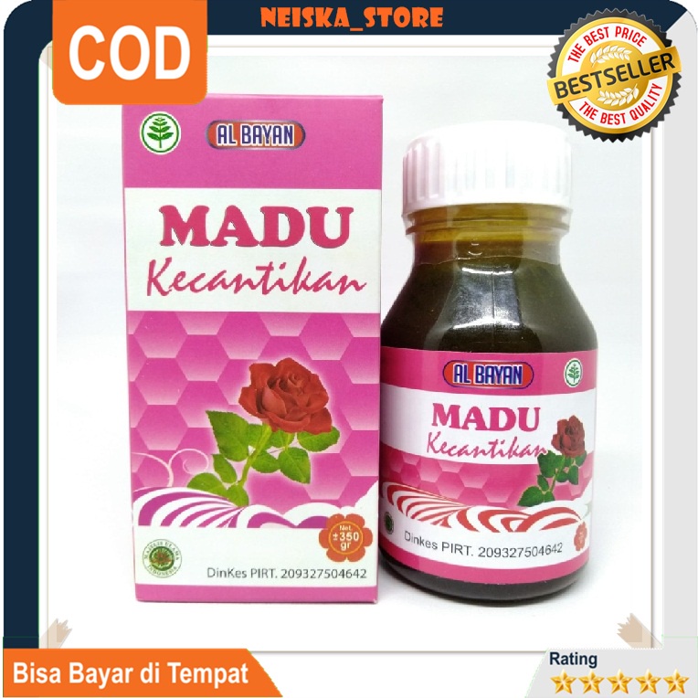 

Madu Kecantikan Al Bayan Netto 350 gram Madu Al-Bayan Kesehatan Organ Intim Wanita Mencegah kanker