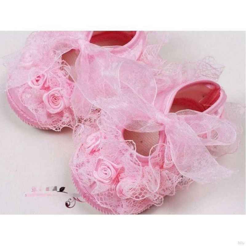 sepatu renda bayi prewalker renda bayi anak