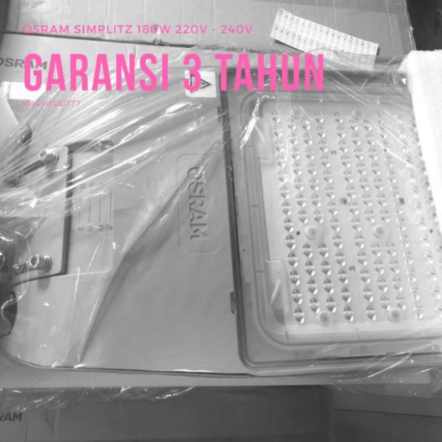 180w osram simplitz lampu jalan 220V - 240V